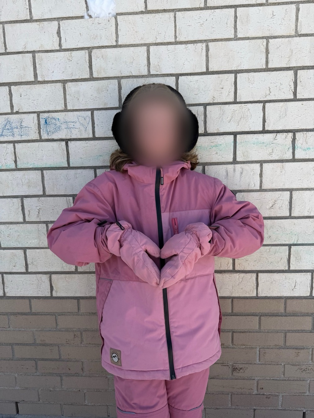 Souris Mini Girls Snowsuit Size 12 Pink, 2025 Collection